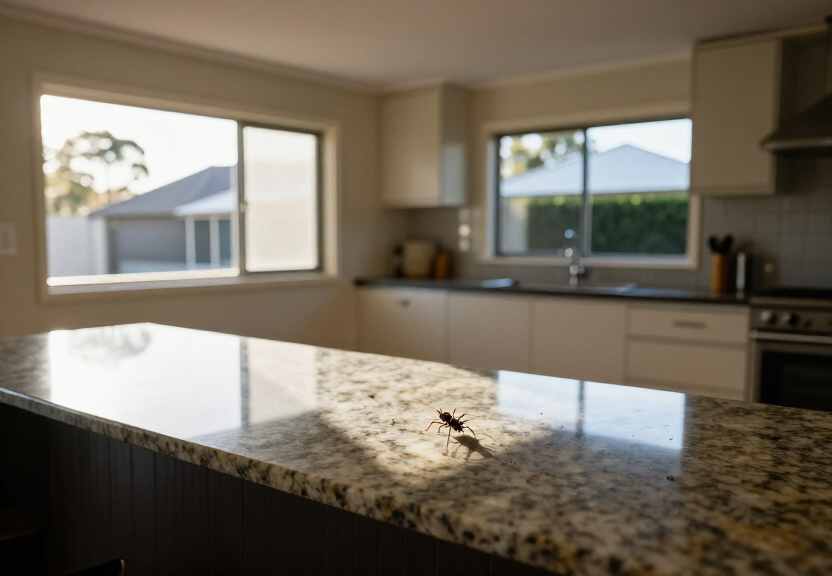 Clean roof void in Balgowlah Heights after spider treatment